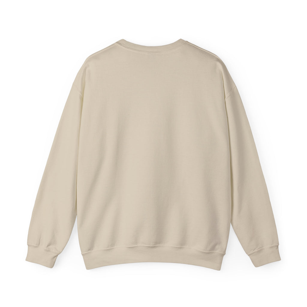 Crewneck Sweatshirt — Minimal Oval Logo Chest Graphic