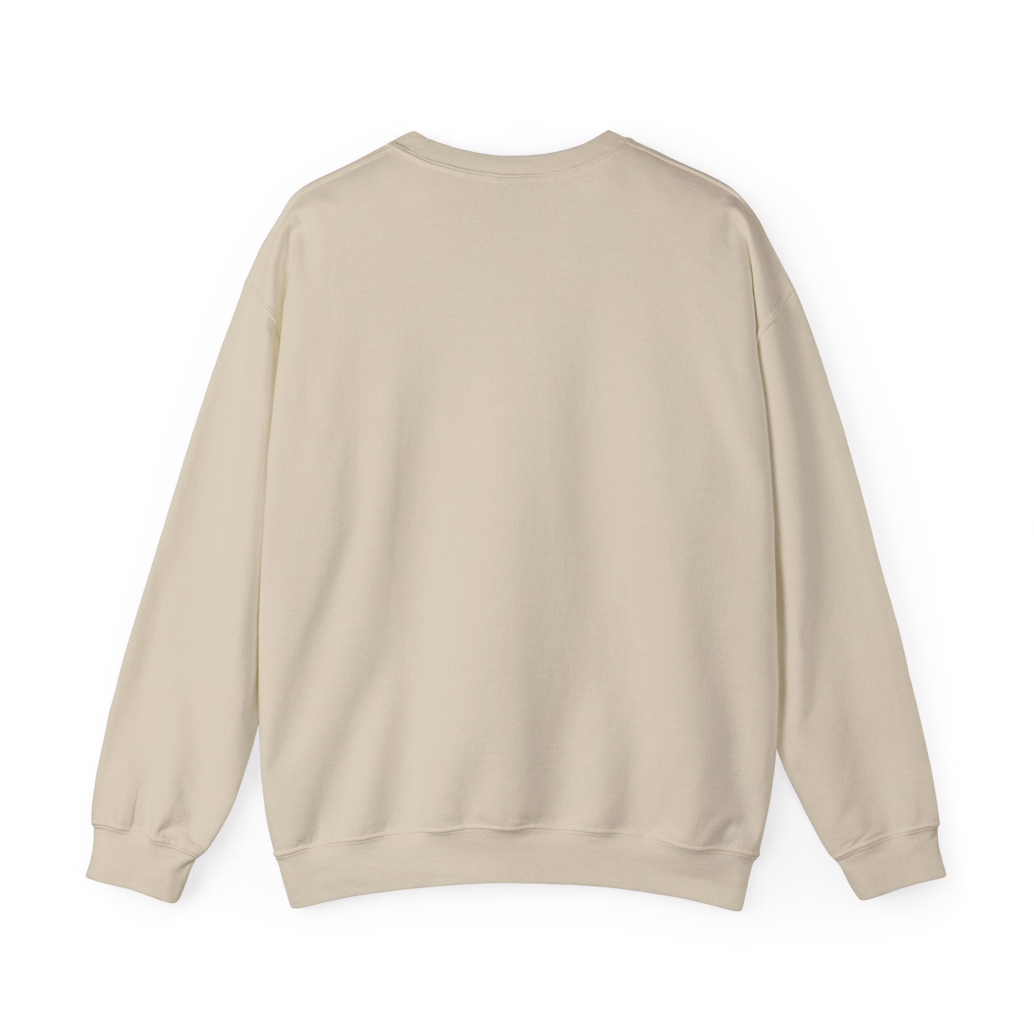 Crewneck Sweatshirt — Minimal Oval Logo Chest Graphic