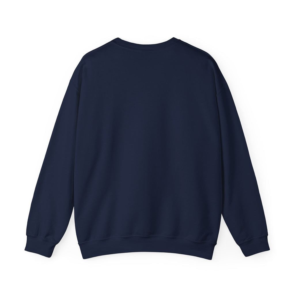 Crewneck Sweatshirt — Minimal Oval Logo Chest Graphic