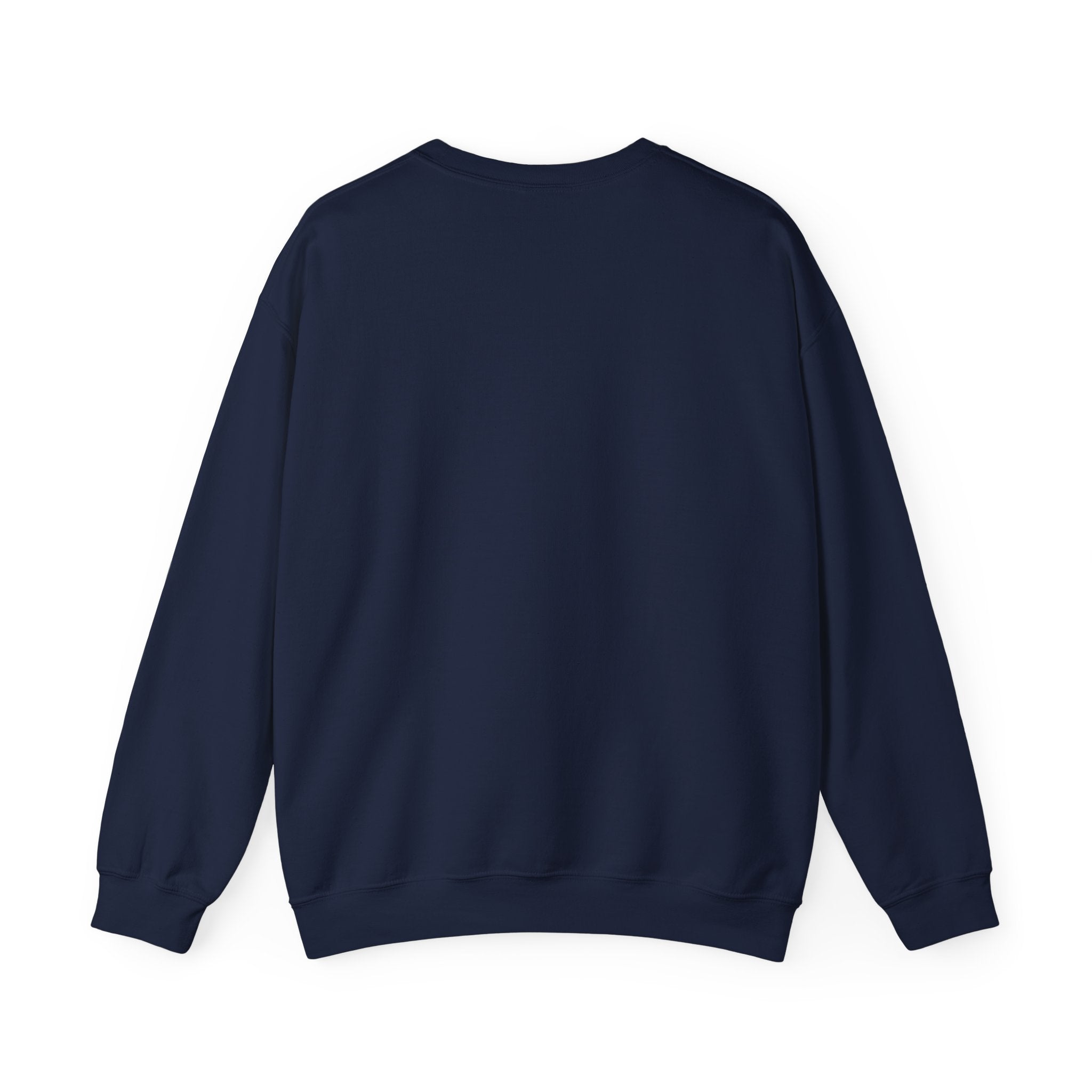 Crewneck Sweatshirt — Minimal Oval Logo Chest Graphic