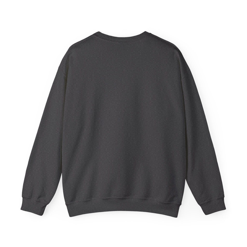 Crewneck Sweatshirt — Minimal Oval Logo Chest Graphic