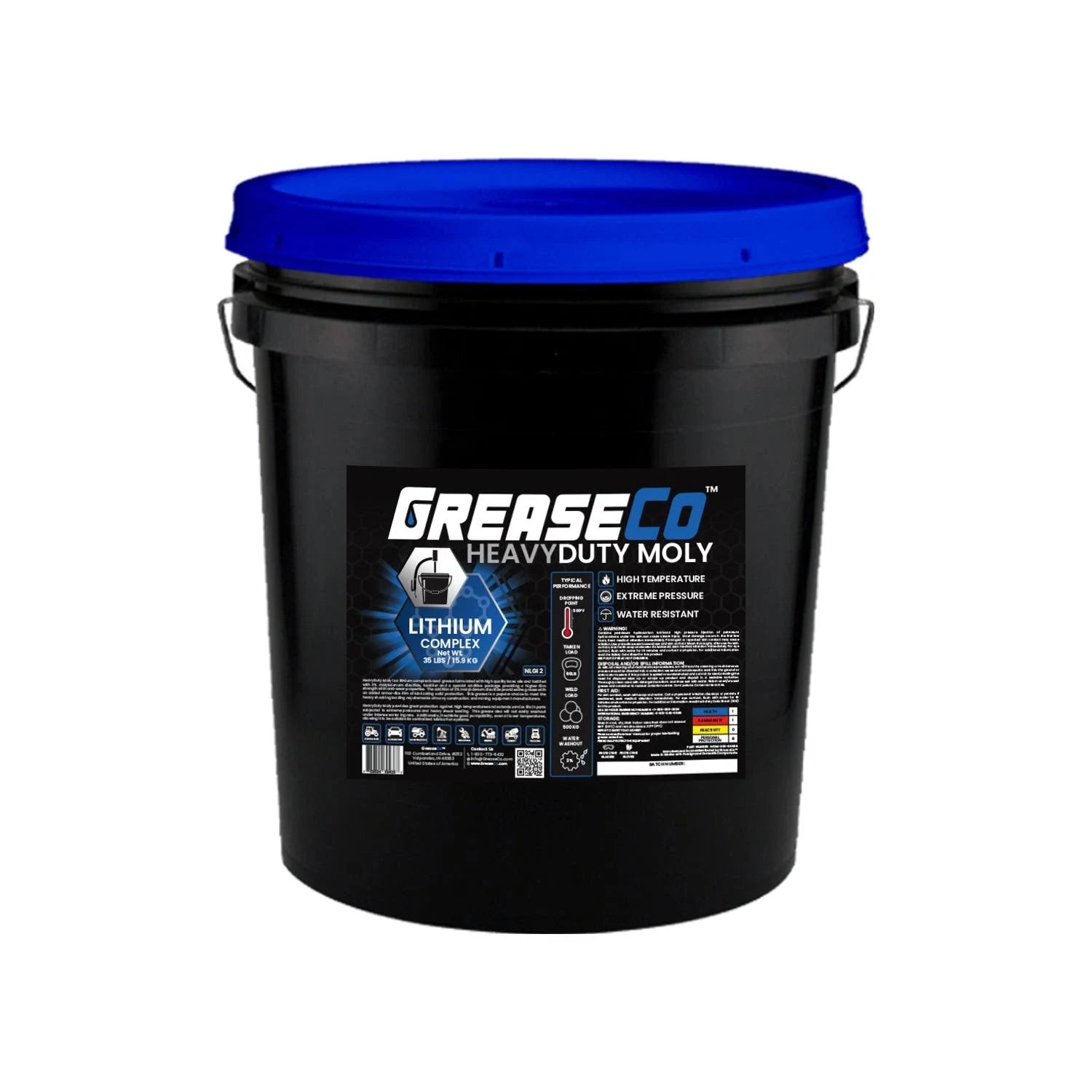 HeavyDuty Moly #2 Black Grease