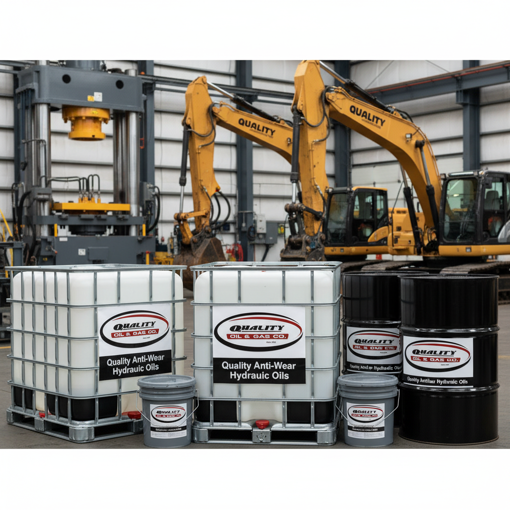 Quality Anti-Wear Hydraulic Oil - Industrial & Mobile Equipment