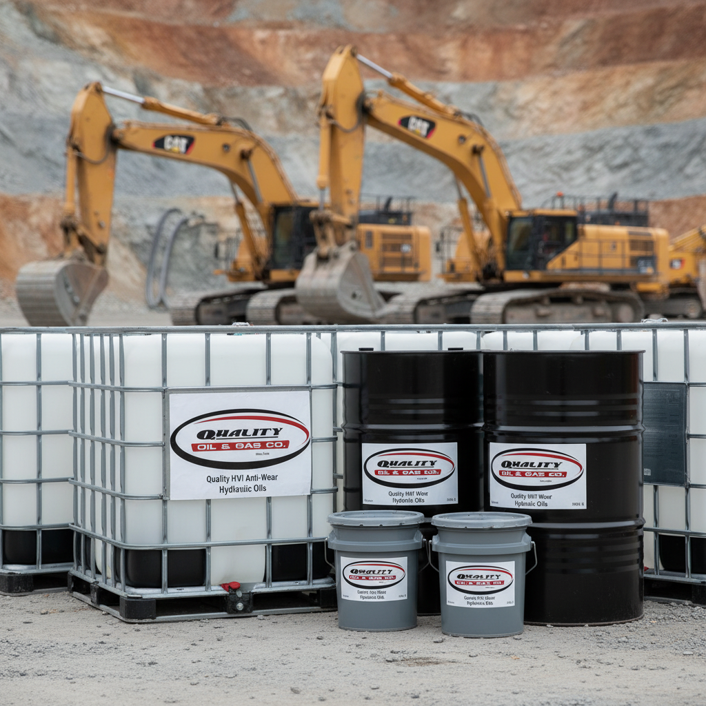 Quality HVI Anti-Wear Hydraulic Oils