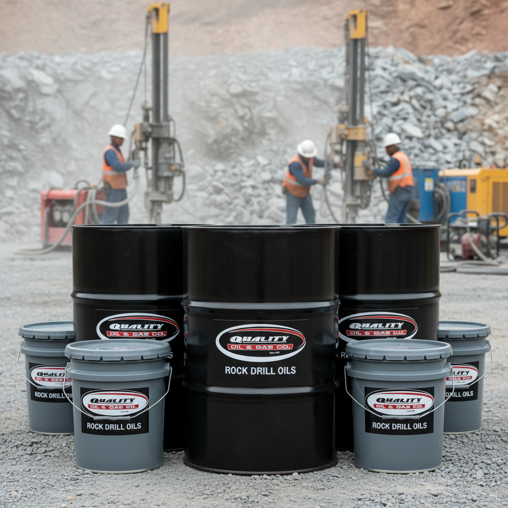 Quality Rock Drill Oils