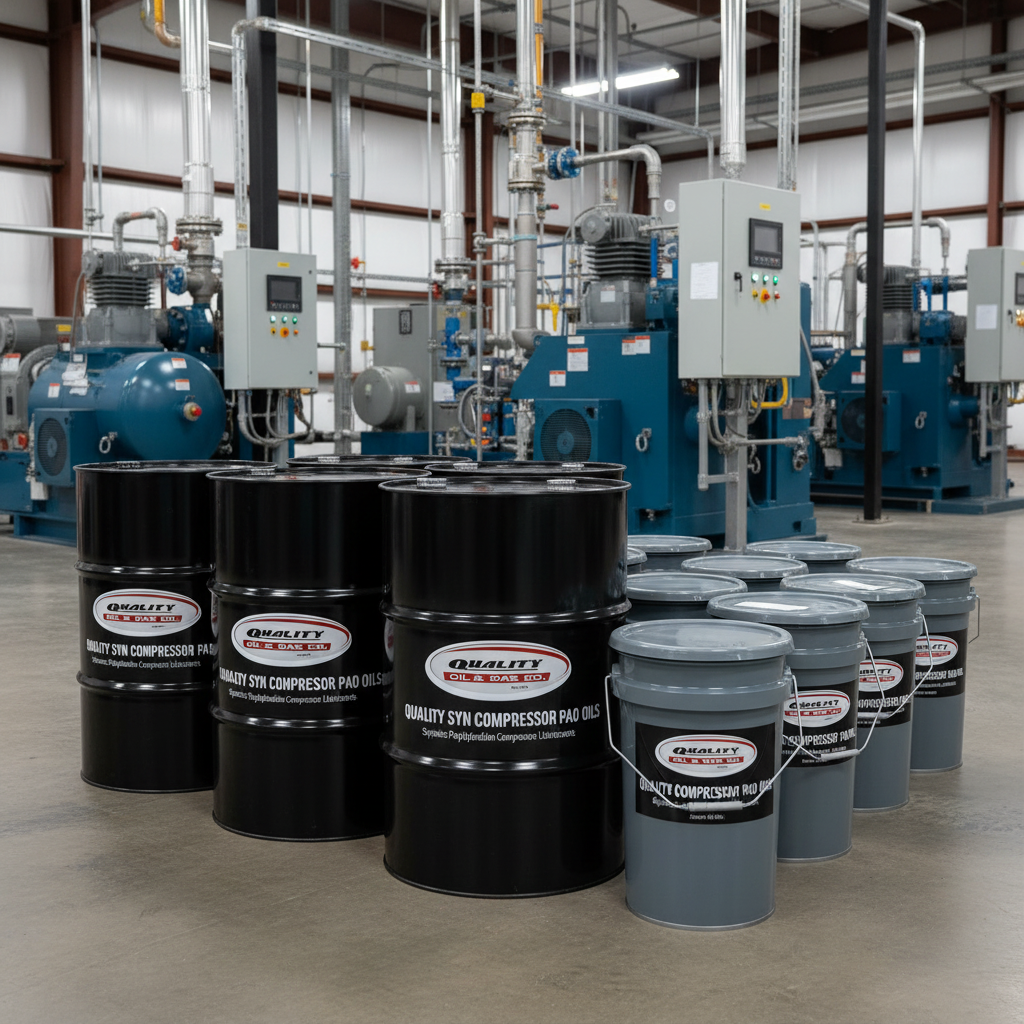 Quality Syn Compressor PAO Oils
