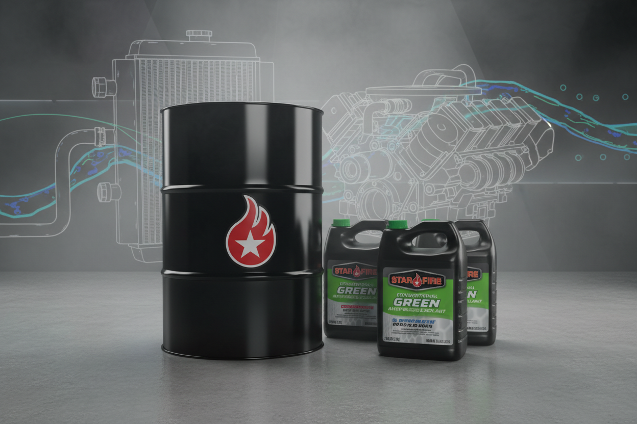 Starfire Green Antifreeze