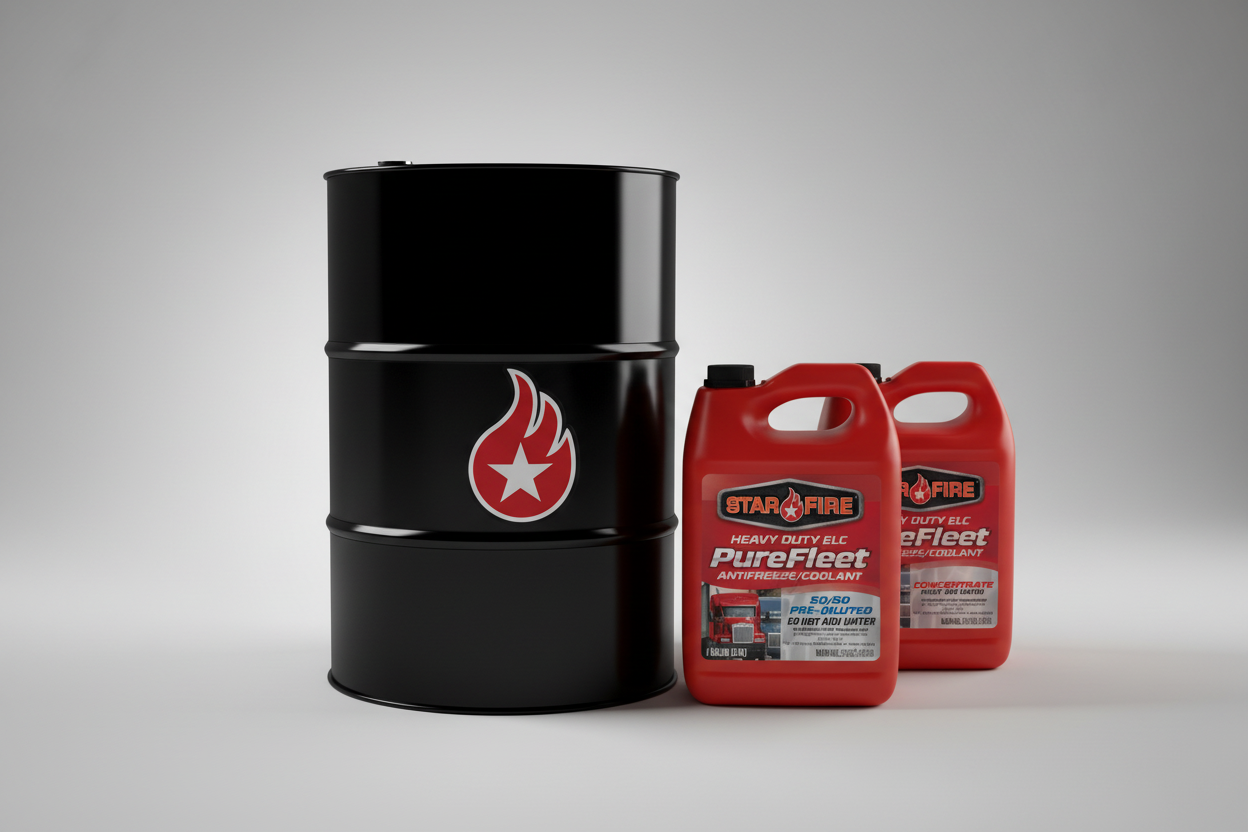 Starfire Purefleet Heavy-Duty Red ELC Antifreeze
